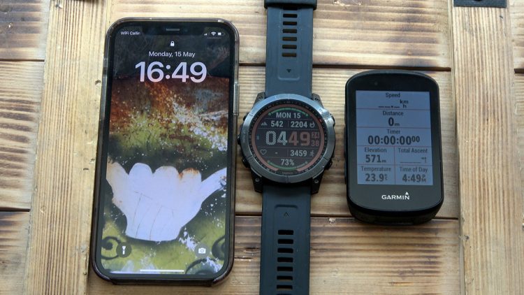 Smartphone Smartwatch o Ciclocomputer